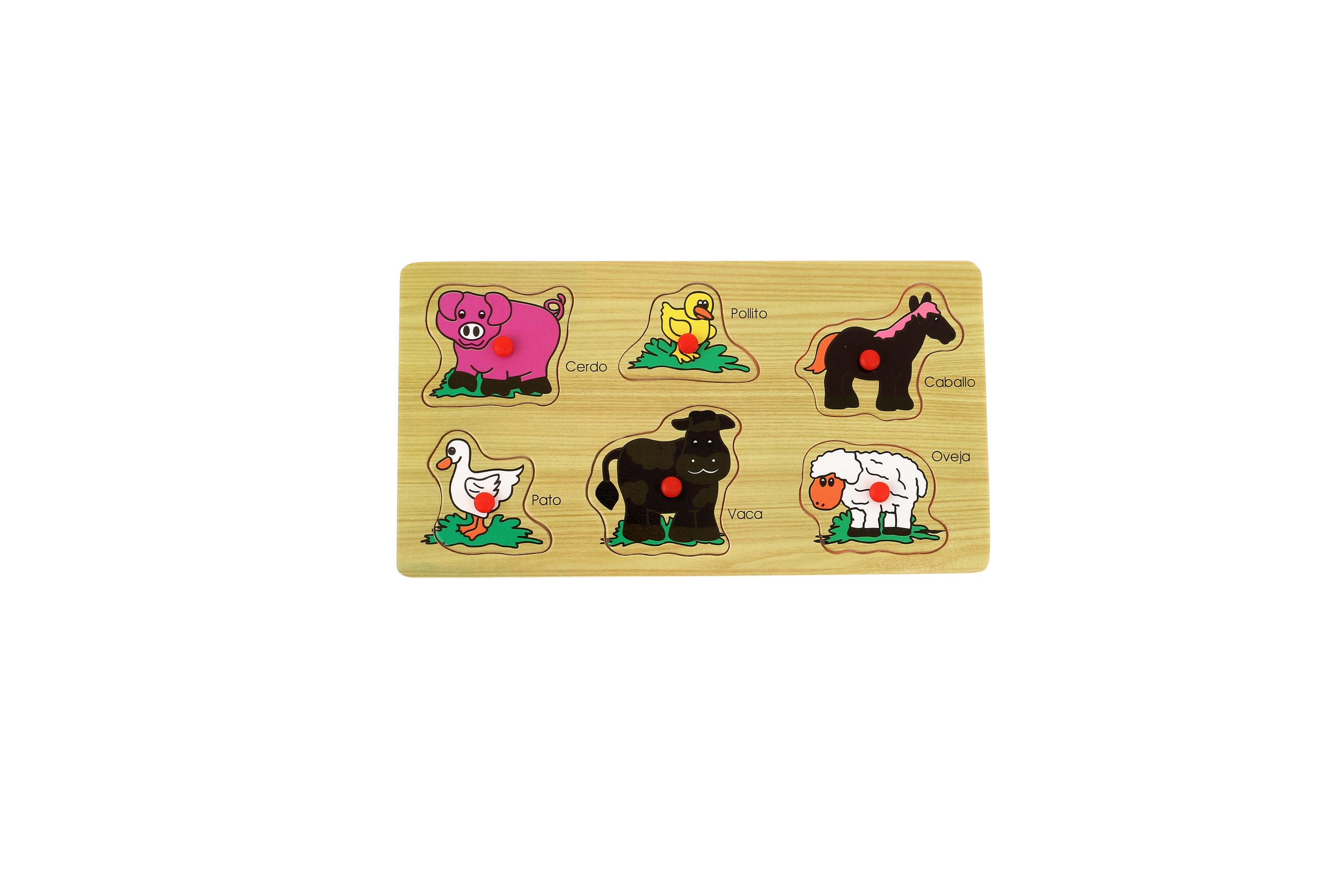 Tabla Española Puzzle de Encaje de Madera - Imagen 2