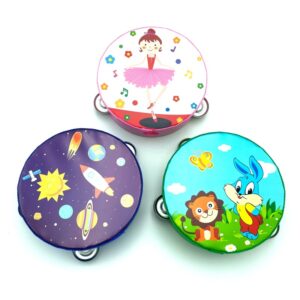 Pandero Infantil Juguete Madera