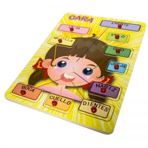 Tabla Cara Juguete Madera