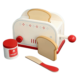 Tostadora Juego de Cocina de Madera