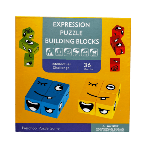 Juego Expresión Juguete Madera
